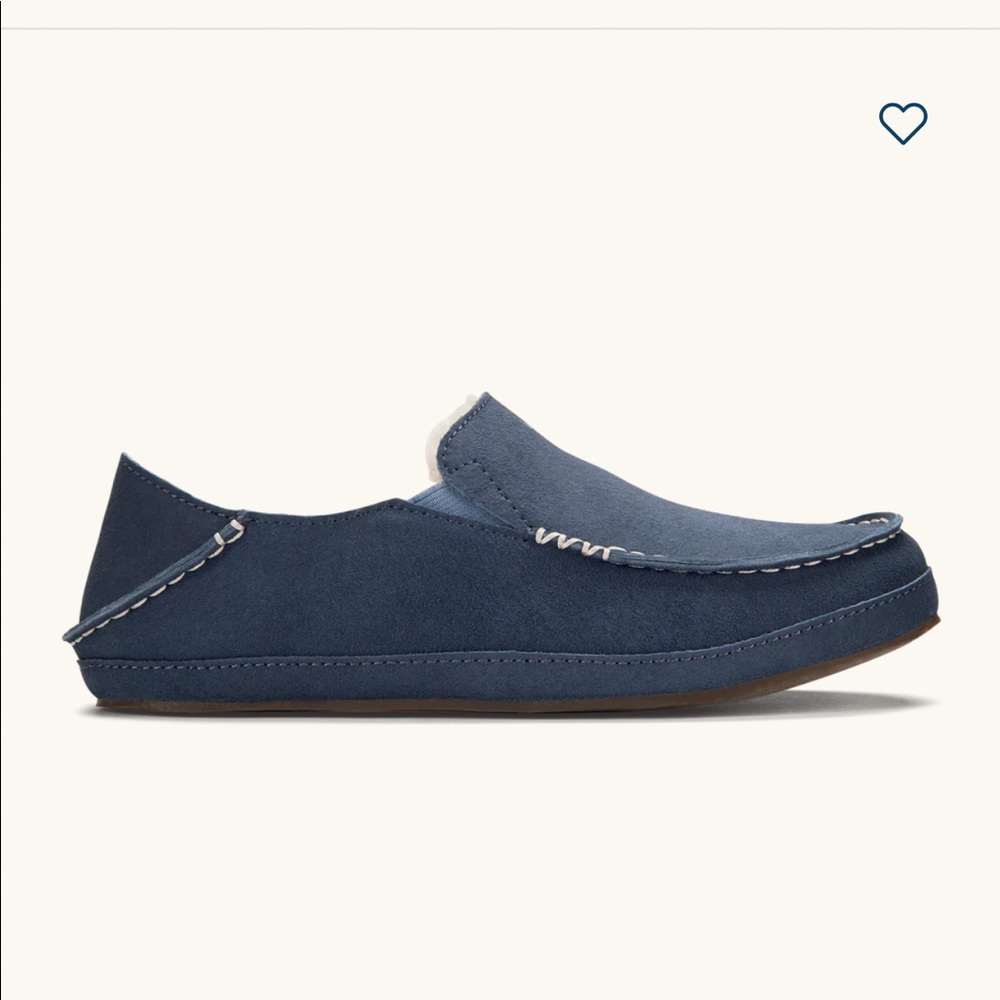 Olukai Nohea Womens Slipper in exclusive Cloud Grey size 9